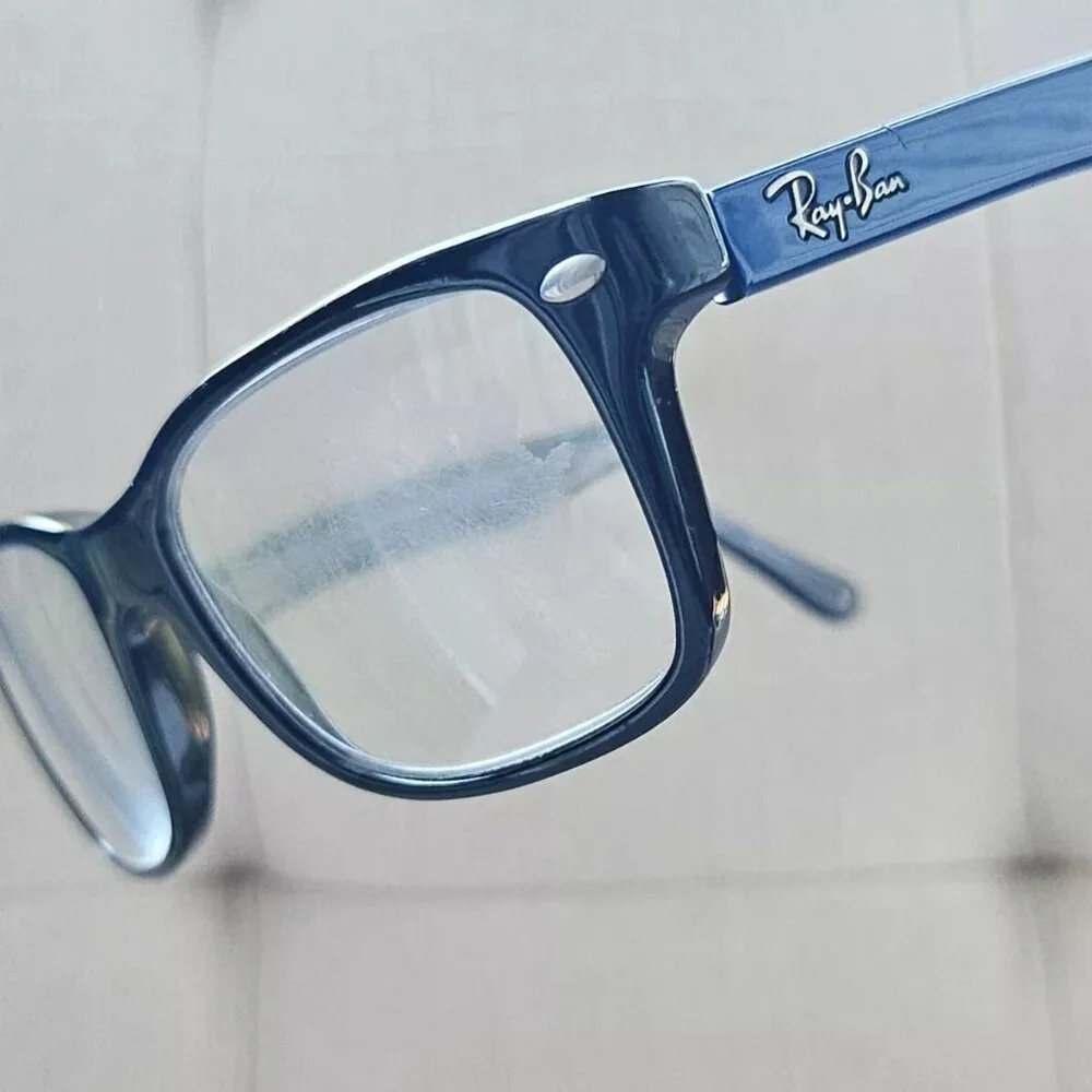 Ray-Ban Kids Eyeglasses Frame Black/Blue Glasses RB1531 48[]16 130 Frame